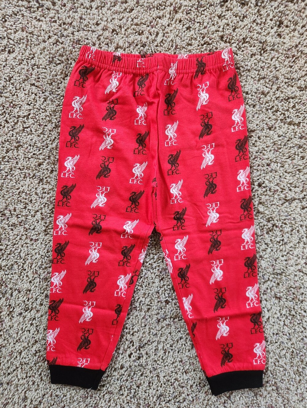 Liverpool FC Red 2pc Long Sleeved Pajamas Baby Toddler Size 18-24 Months NWT - Picture 5 of 5
